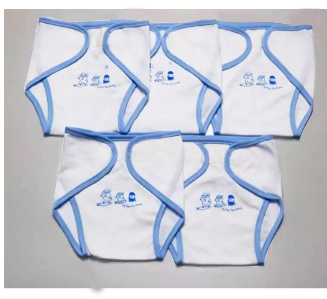 SET 5 TÃ DÁN HOTGA VẢI COTTON CHO BÉ SƠ SINH