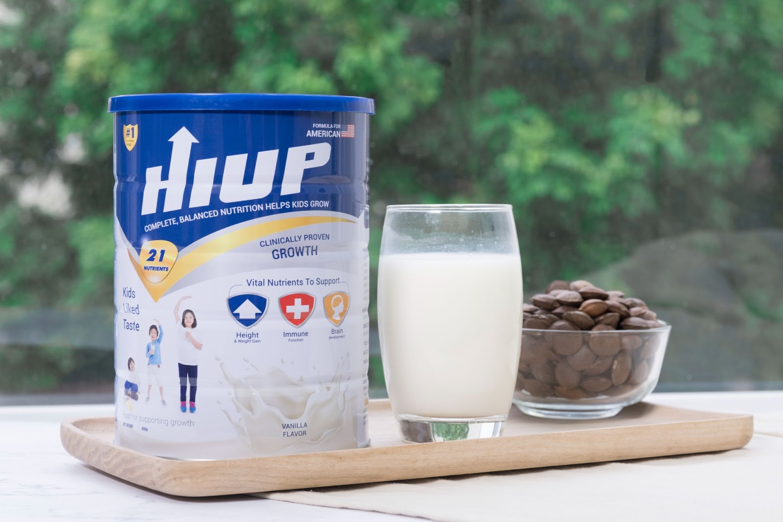 Sữa bột HIUP tăng chiều cao cho bé từ 2 tuổi hộp 650g