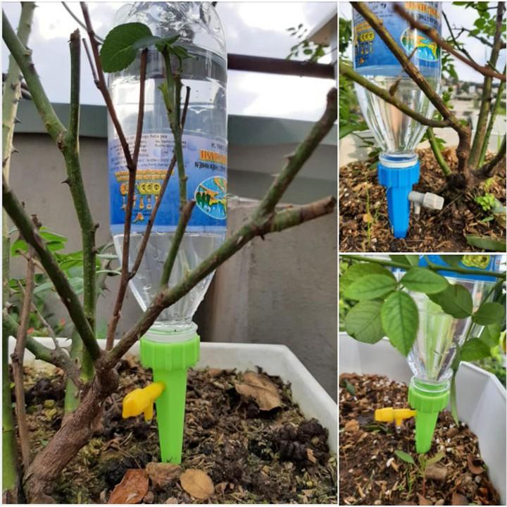 Vòi Tưới Cây Nhỏ Giọt Gắn Chai Nhựa Tiện Lợi