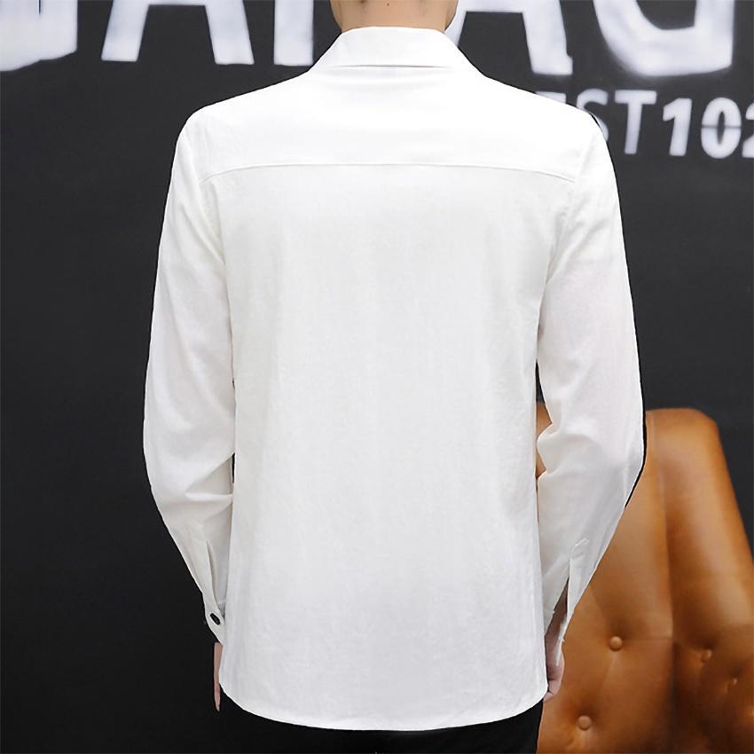 Áo sơ mi nam, Sơ mi nam cổ vest chất liệu Cotton diêu mịn, không nhăn, không nhàu, không phai màu. Mã T12