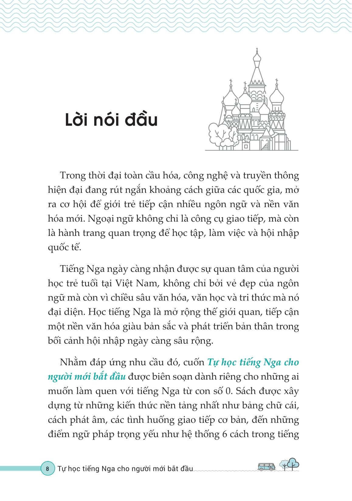 Sách - Tự Học Tiếng Nga Cho Người Mới Bắt Đầu