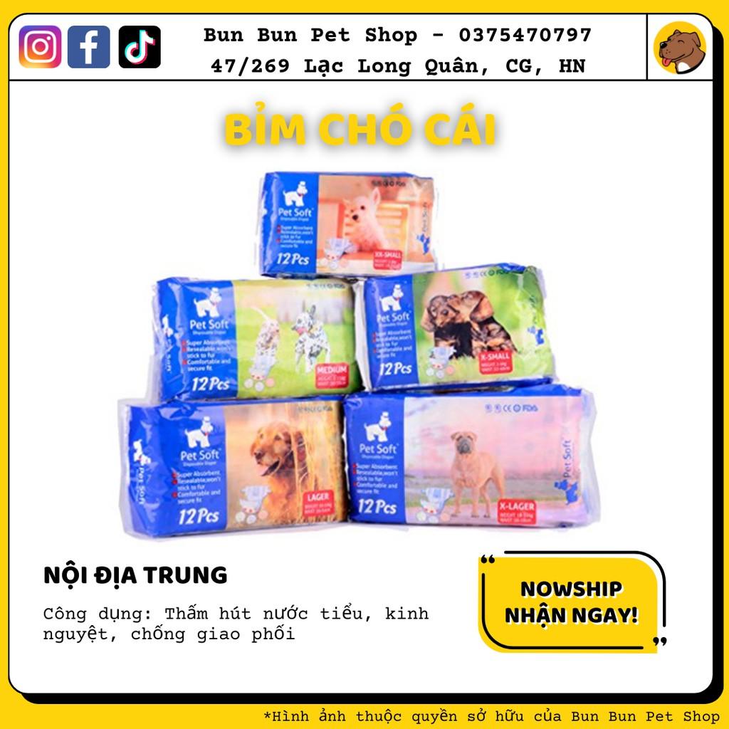 Bỉm quần vệ sinh dành cho chó cái