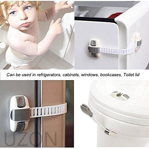 Khóa Cửa Tủ Lạnh/Ngăn Kéo Bảo Vệ An Toàn Cho Bé Chống Kẹp Tay