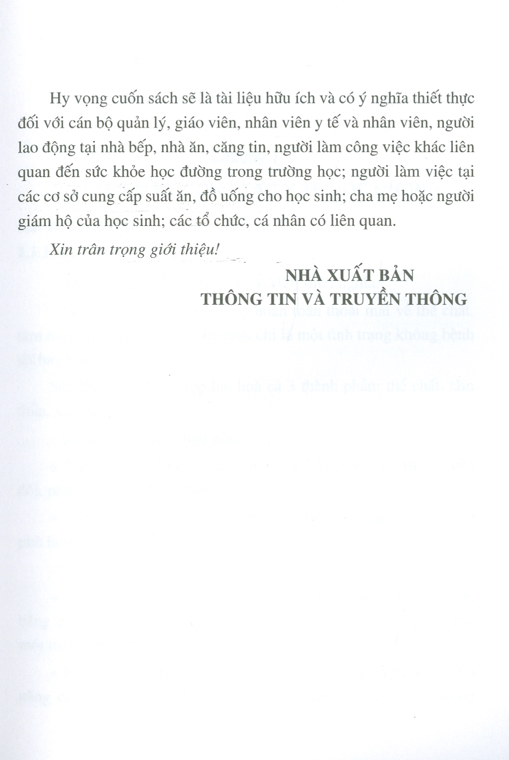 Chăm Sóc Sức Khỏe Tuổi Học Đường