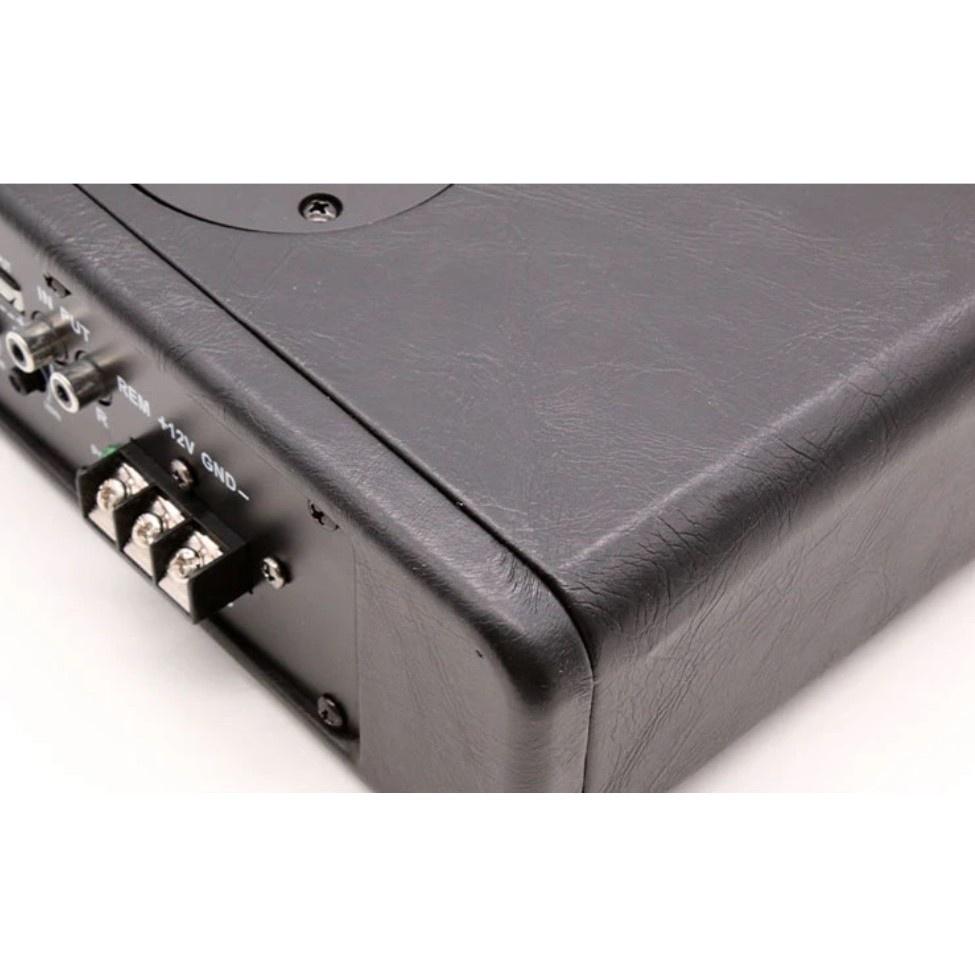 Loa Sub Trầm Gầm Ghế King Car bọc da 600w cao cấp đi kem cả loa treble hiệu ứng âm thanh hoàn hảo giá bình dân