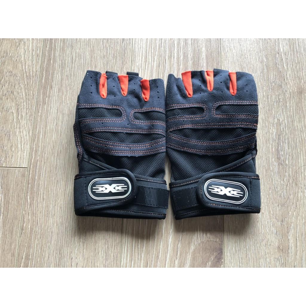 Găng tay XTREAM cụt có lớp đệm lòng bàn tay -hình thật