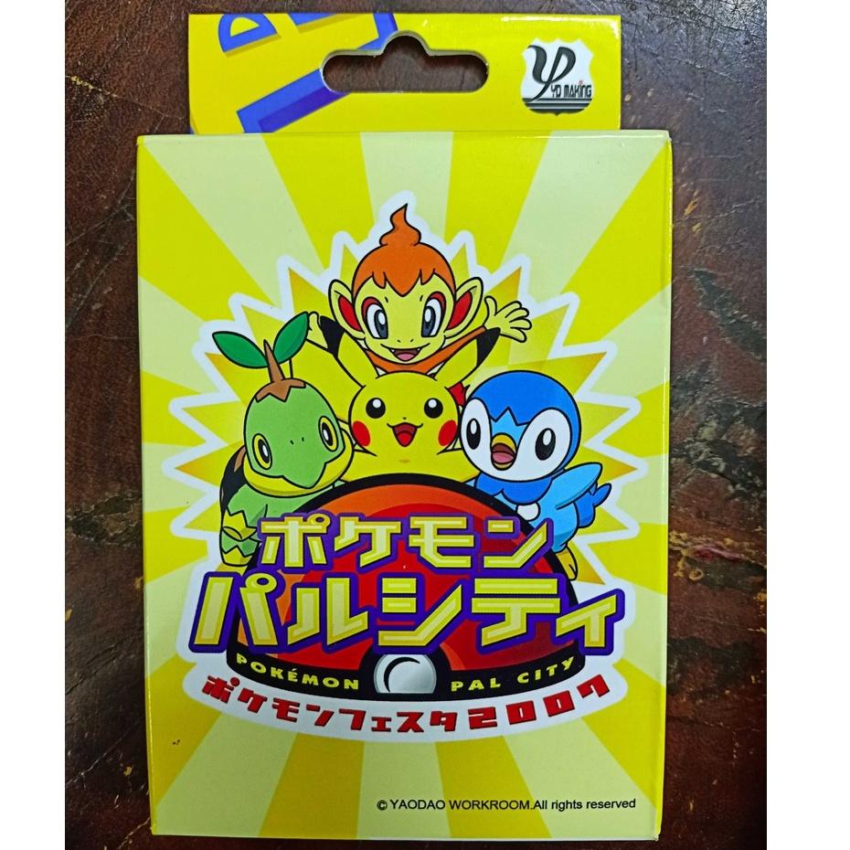 Bộ thẻ bài in hình PIKACHU pokemon 54 lá khác nhau bộ tú bài tây anime manga chibi xinh xắn