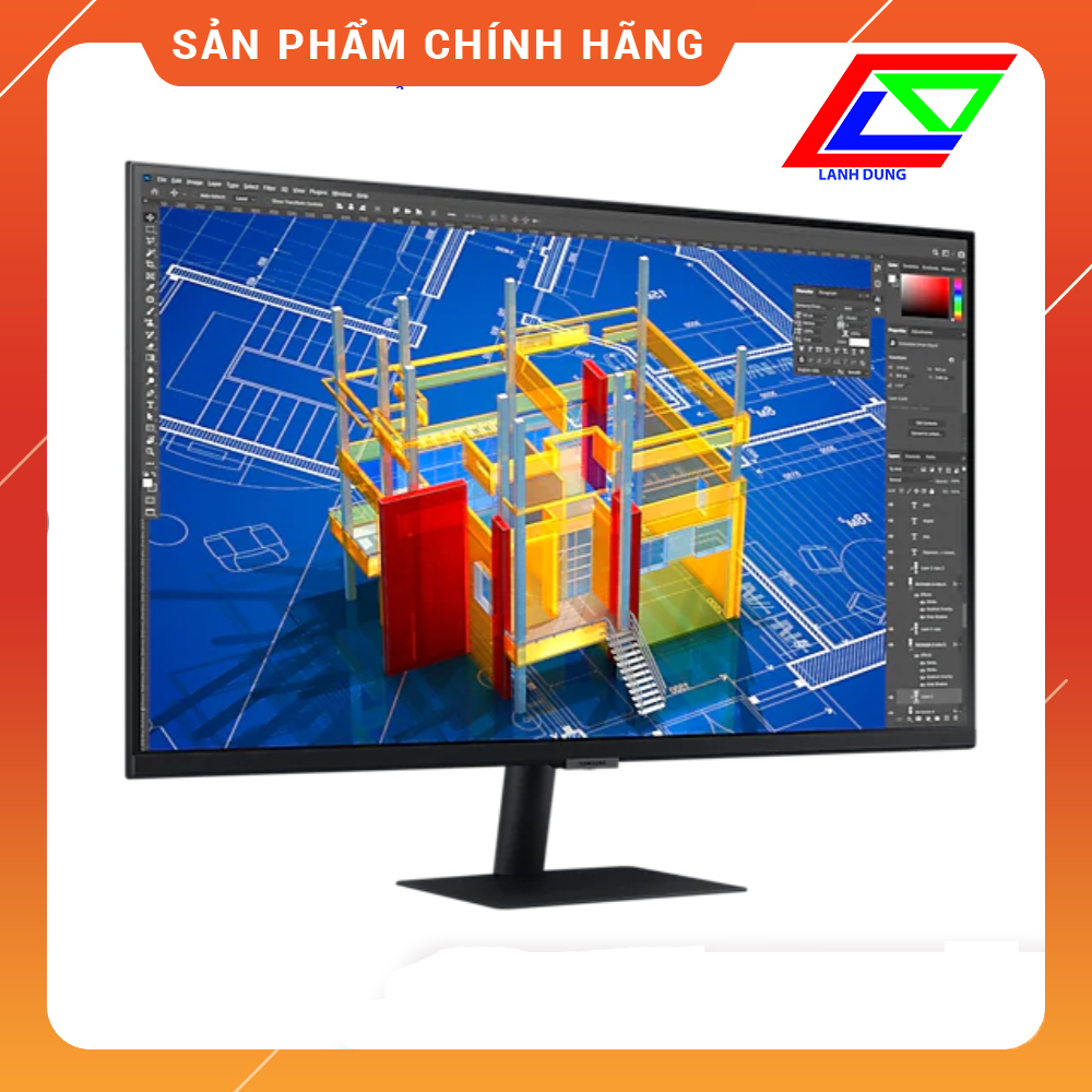 Màn Hình Samsung UHD 4K 32 Inch Không Viền LS32A700 - Hàng chính hãng