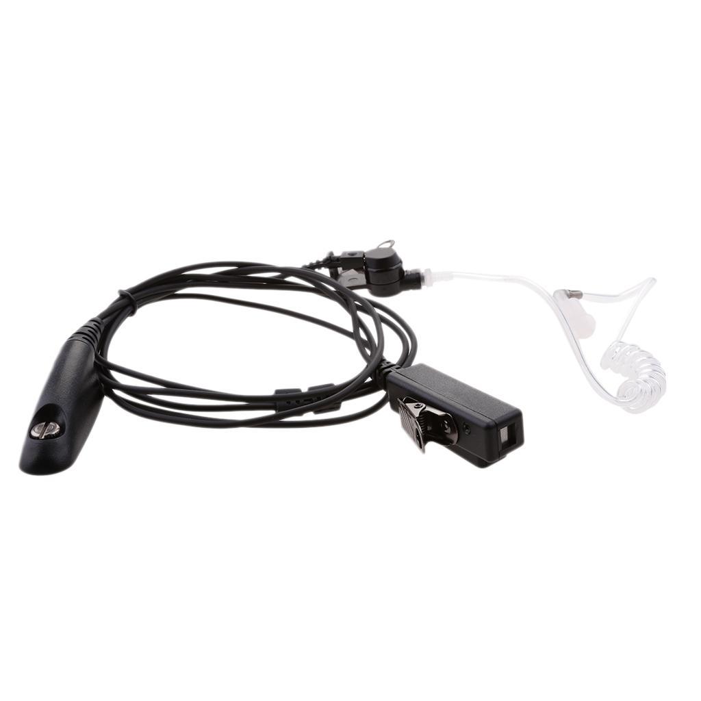 Acoustic Air Tube Headset/Earpiece Mic For  Radio