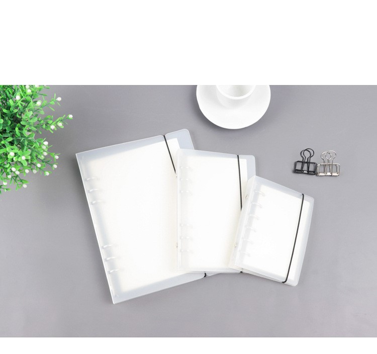 Bìa sổ còng trong suốt 9 lỗ cỡ B5 - 215x280x25mm