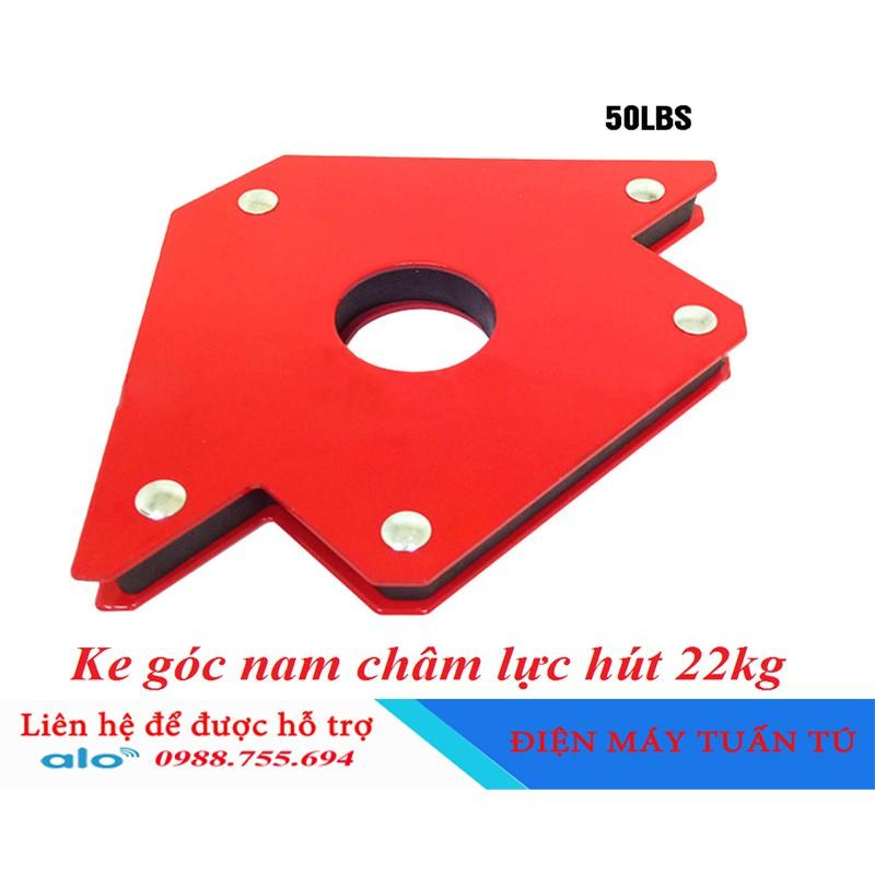 Bộ 4 ke góc nam châm 50LBS lực hút 22KG - ke góc thợ hàn, góc vuông