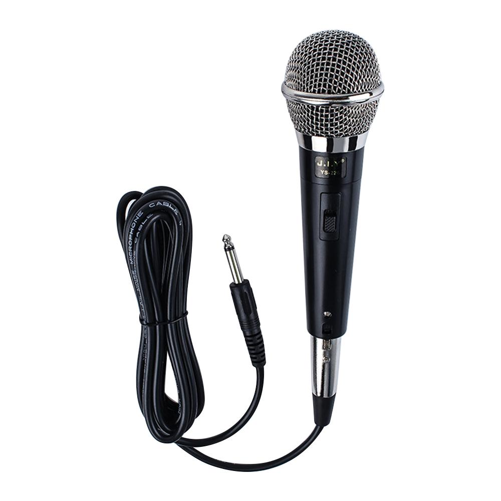 Micrô cầm tay bằng kim loại Có dây, độ trung thực cao   tương thích với hệ thống Karaoke Máy tính