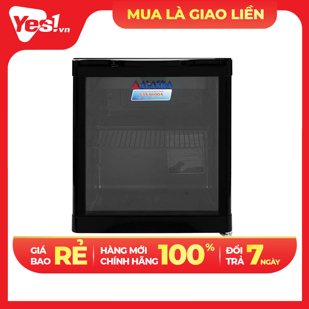 Tủ mát Alaska 50 lít LC 50B Đen - Hàng Chính Hãng - Chỉ Giao Hồ Chí Minh