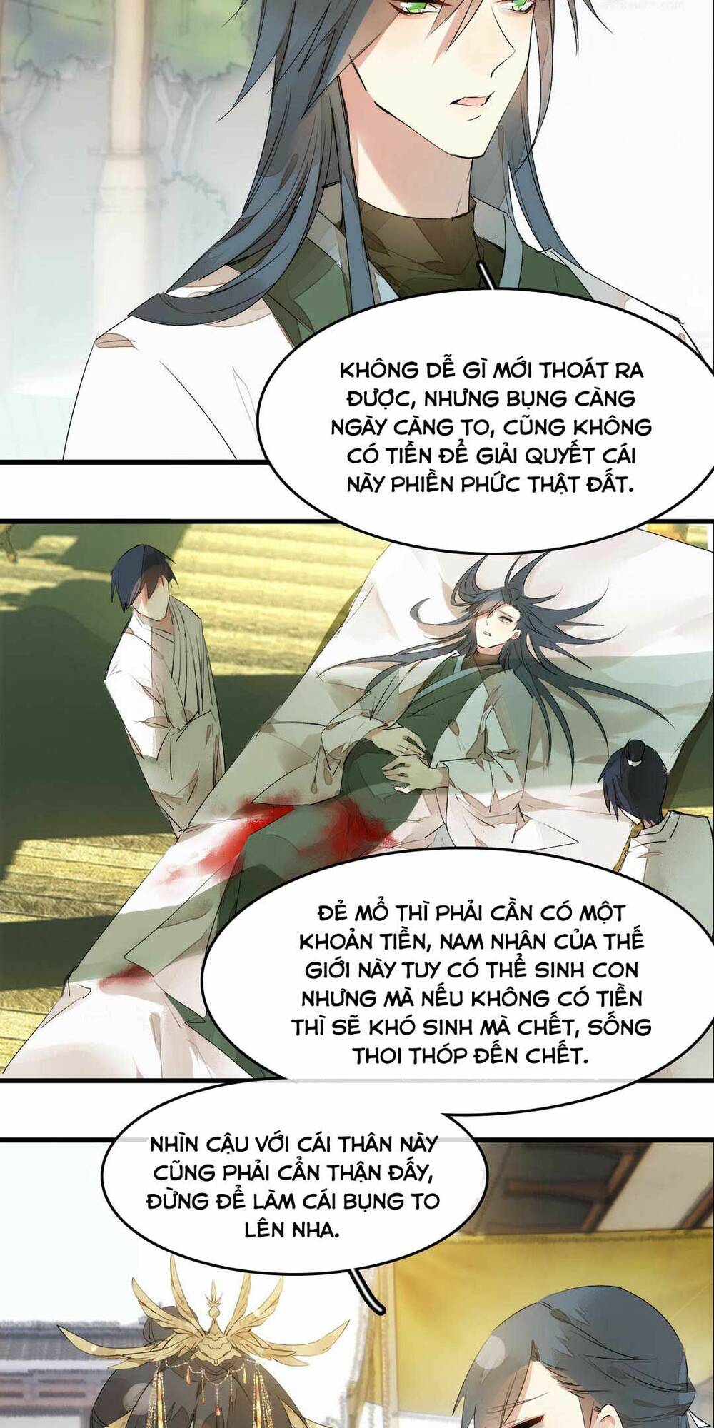 ta xuyên không mang long thai chapter 2 15