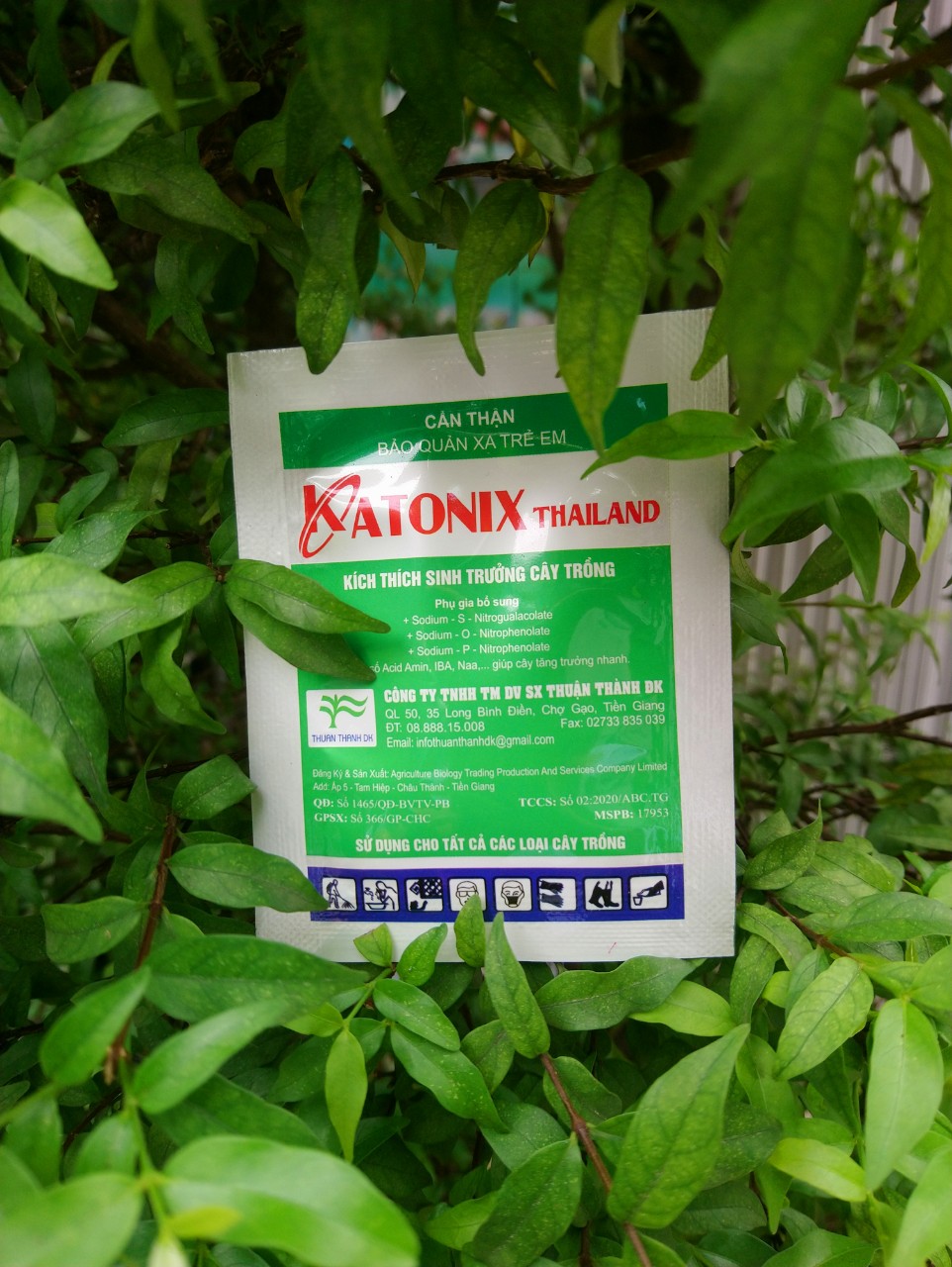 KÍCH THÍCH SINH TRƯỞNG CÂY TRỒNG - KATONIX Thailand - Gói 10ml.
