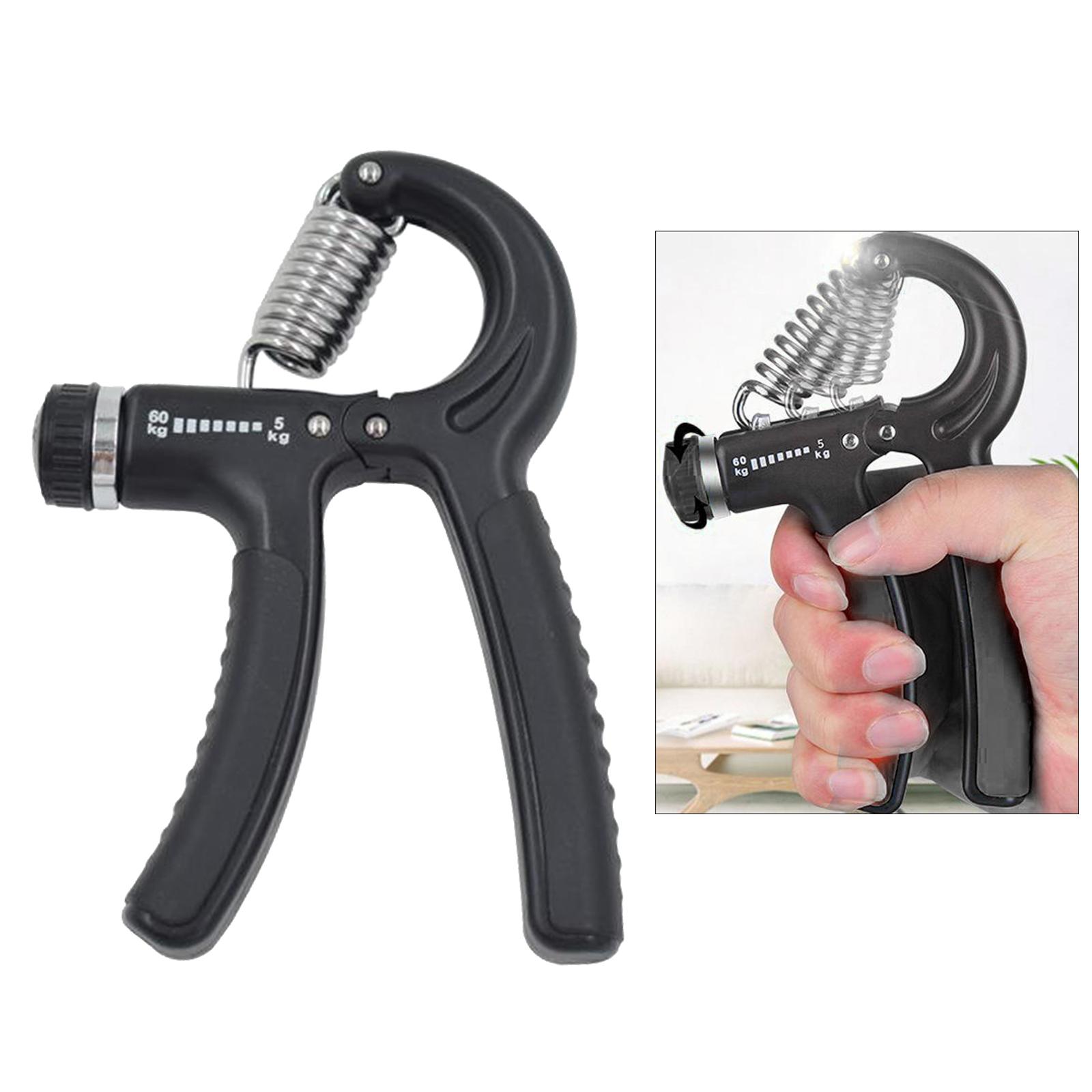 Hand Grip Strengthener Adjustable Wrist Forearm Gripper Exercise