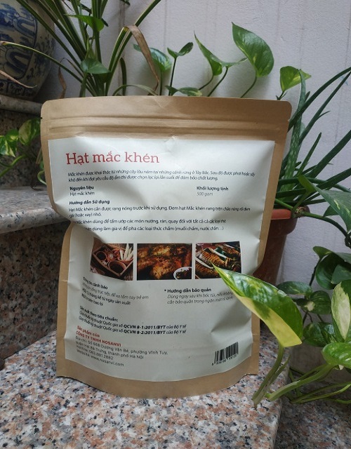  Hạt Mắc Khén NOSANVI  đặc sản tây bắc túi 500g Hàng Chính Hãng đảm bảo An Toàn Vệ Sinh Thực Phẩm