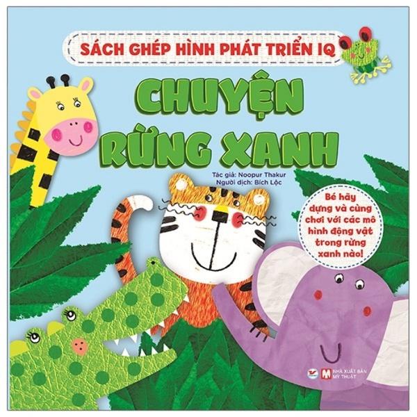 Combo 3 Cuốn Ghép hình phát triển IQ: Chuyện rừng xanh, Chuyện về đại dương, Chuyện về nông trại - Bản Quyền