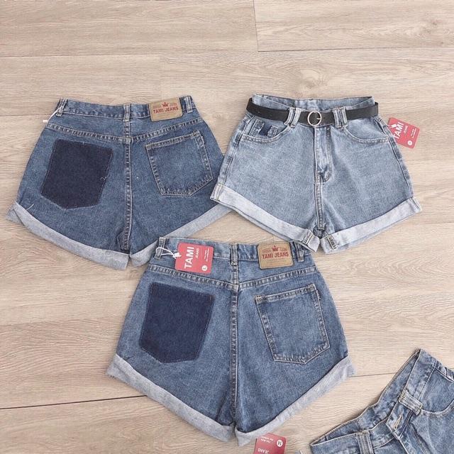 Quần Short Jeans lưng cao hàng cực đẹp kèm hình thật