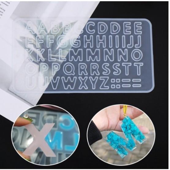 Khuôn Silicone Bảng Chữ Cái Đúc Keo Epoxy Resin - Trường Thịnh Sài Gòn