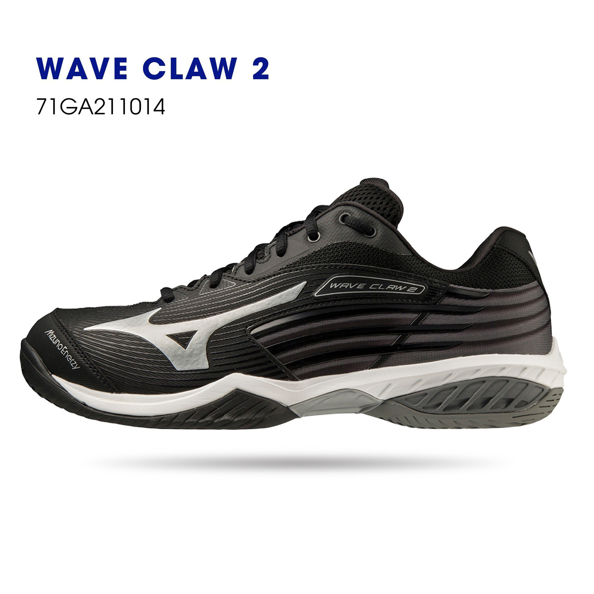 Giày cầu lông chính hãng Mizuno Wave Claw 2 71GA211014 - tặng tất thể thao bendu