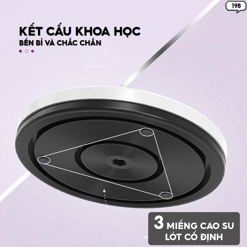 Bàn Xoay Eo 360 Độ Giảm Mỡ Thừa Thon Gọn Vóc Dáng Bục Chịu Lực 100kg 198