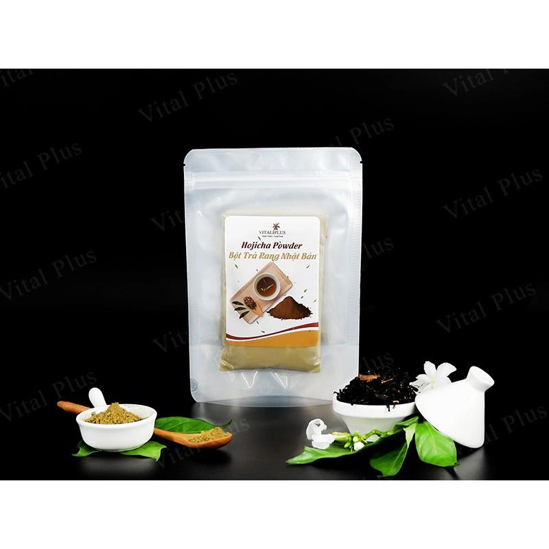 (100 gram) Bột Trà Rang - Hojicha Powder - Vital Plus - Shop Nhà Anise