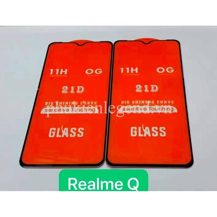 Realme 5 Pro, Kính cường lực 21D Full màn hình - Full keo