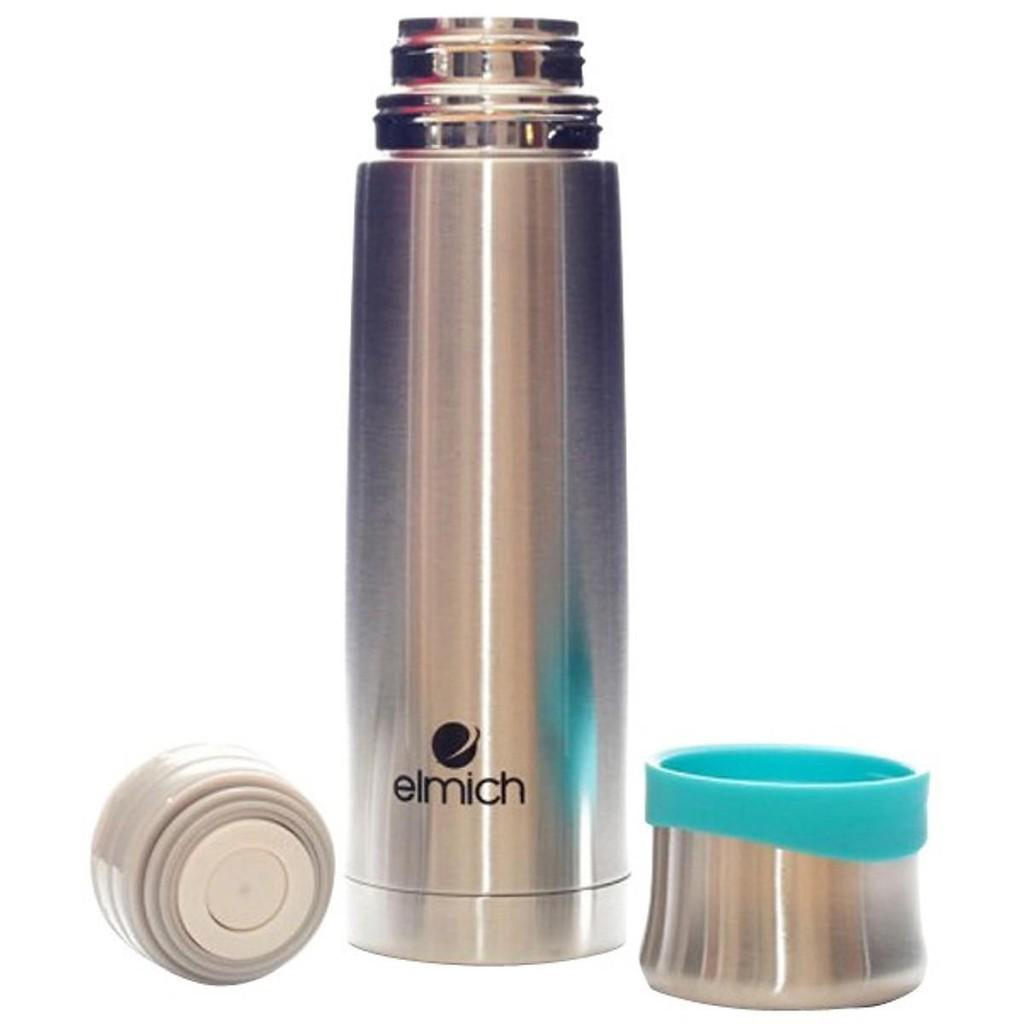 Bình giữ nhiệt Elmich 500ml 6386, innox 304, giữ nhiệt tốt, an toàn cho sức khỏe  |HCH014