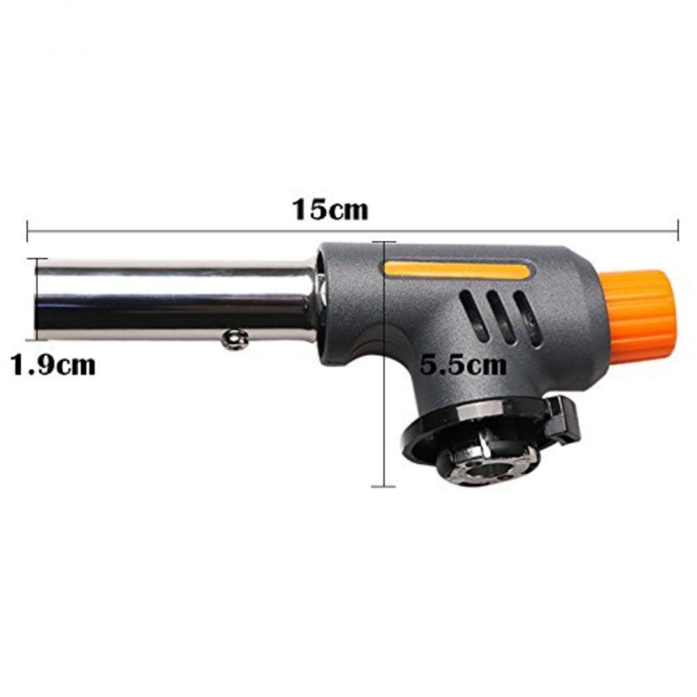 1 cái Nướng Igniter Thép Không Gỉ + Nhựa Bật Lửa Ngoài Trời BBQ Đảng Cao Nhiệt Độ Flamethrower Nguồn Cung Cấp Nhà Bếp