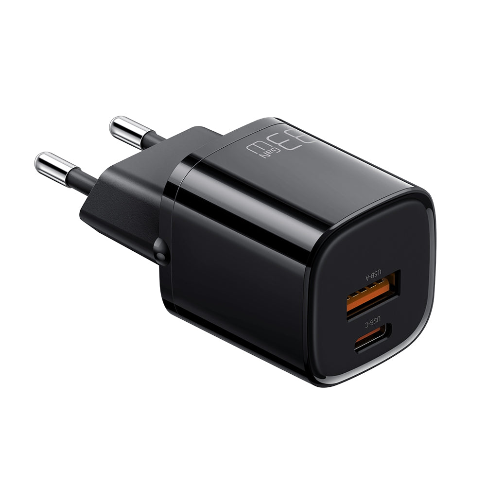 Cốc Sạc Nhanh Mcdodo Nano Series 33W PD+QC Dual Port Charger (Chân cắm tròn, Type-C + USB) (Hàng chính hãng)