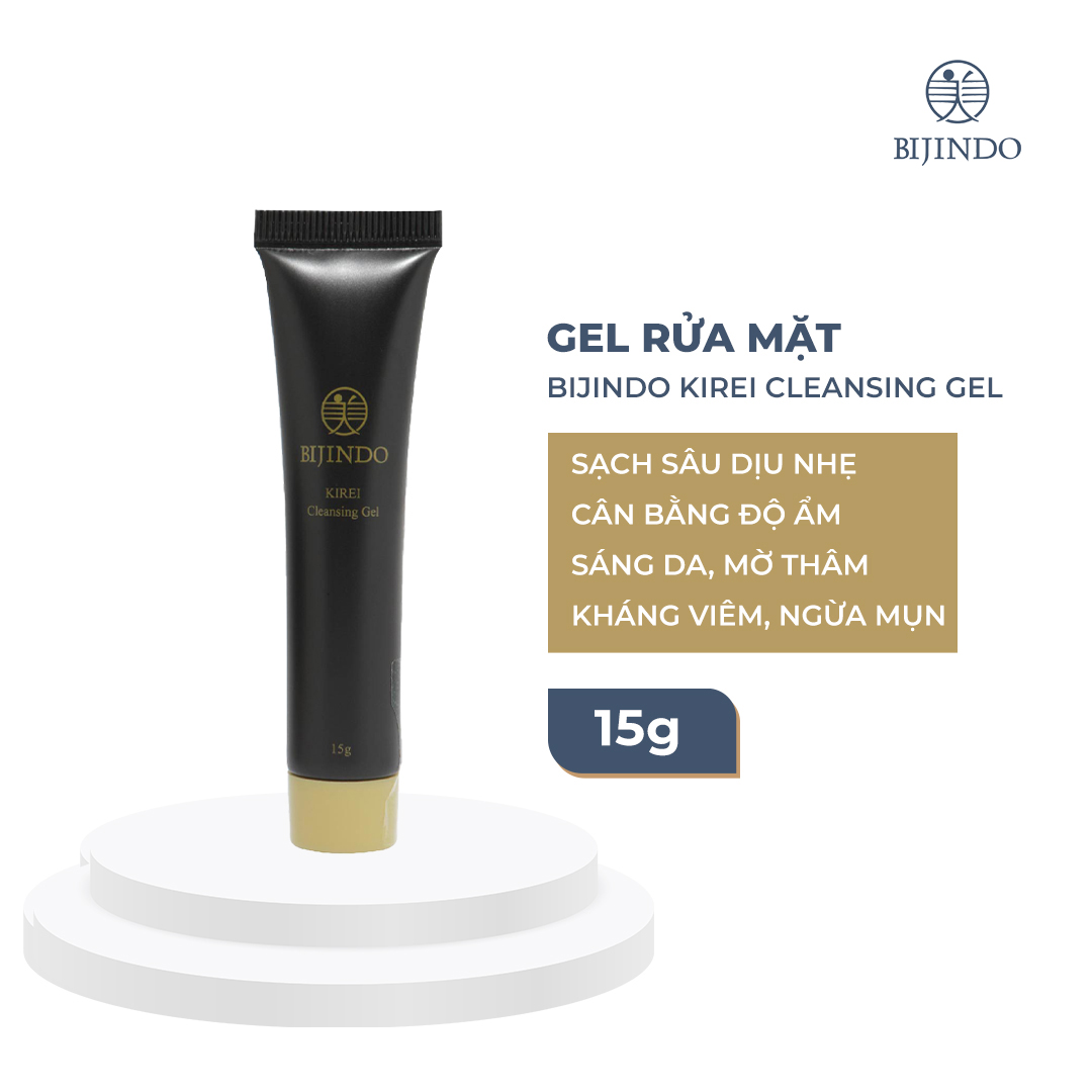 Gel rửa mặt BIJINDO Kirei Cleansing  15 gram mini size