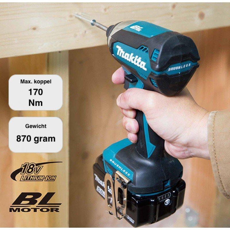 MÁY VẶN VÍT DÙNG PIN 170 N·M MAKITA DTD153RTE - HÀNG CHÍNH HÃNG