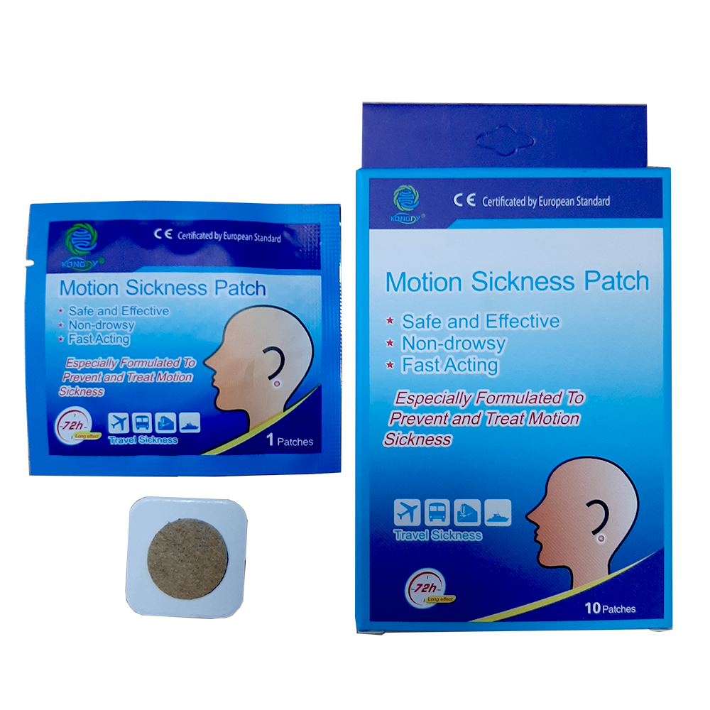 Combo 02 Hộp Miếng dán chống say tàu xe - Motion Sickness Patch – Hộp 10 miếng