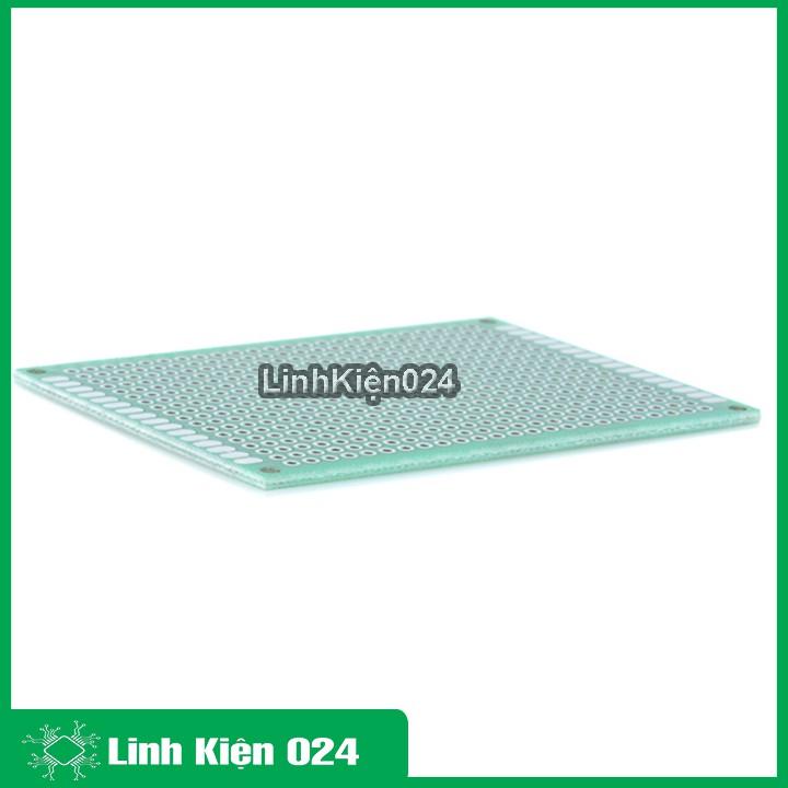 Phíp Đồng Đục Lỗ 2 Mặt PCB Xanh Tốt Dày 1.6mm