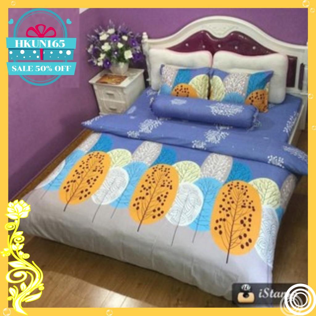 Rẻ nhất vỏ chăn 1m8x2m lồng ruột mẫu lá cọ