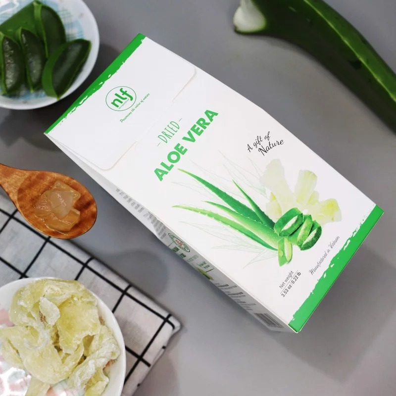 [MUA 3 TẶNG 1] Nha Đam Sấy Dẻo Nonglamfood Hộp 100g | Ăn vặt tốt cho sức khỏe | Trái cây sấy dẻo dinh dưỡng ăn liền