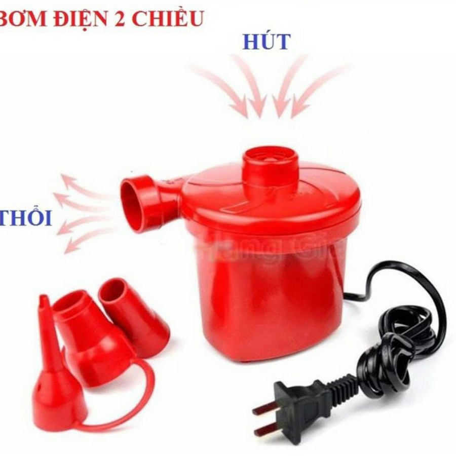 Bơm hơi điện mini 2 chiều