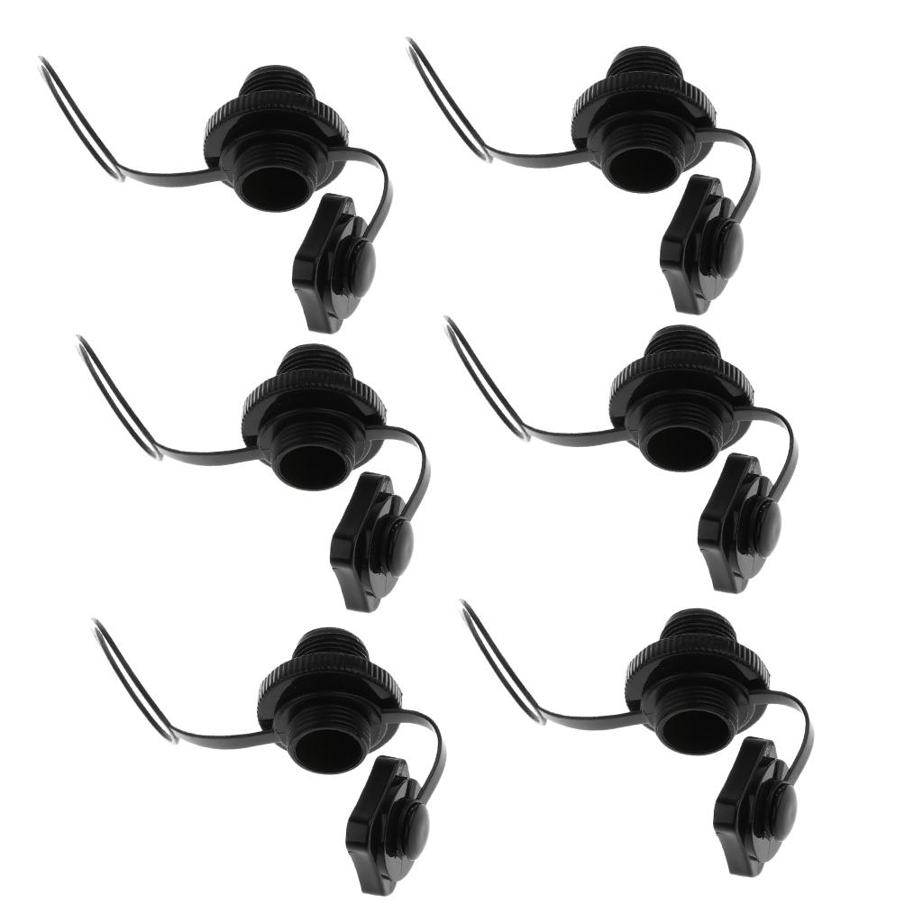 6pack   Air   Valve   Cap   for   Inflatable   Boat   Dinghy   Kayak   Pool