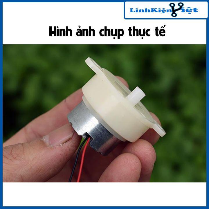 Động cơ giảm tốc JS30 điện áp 6-12VDC tốc độ 8-16.5 Vòng/phút