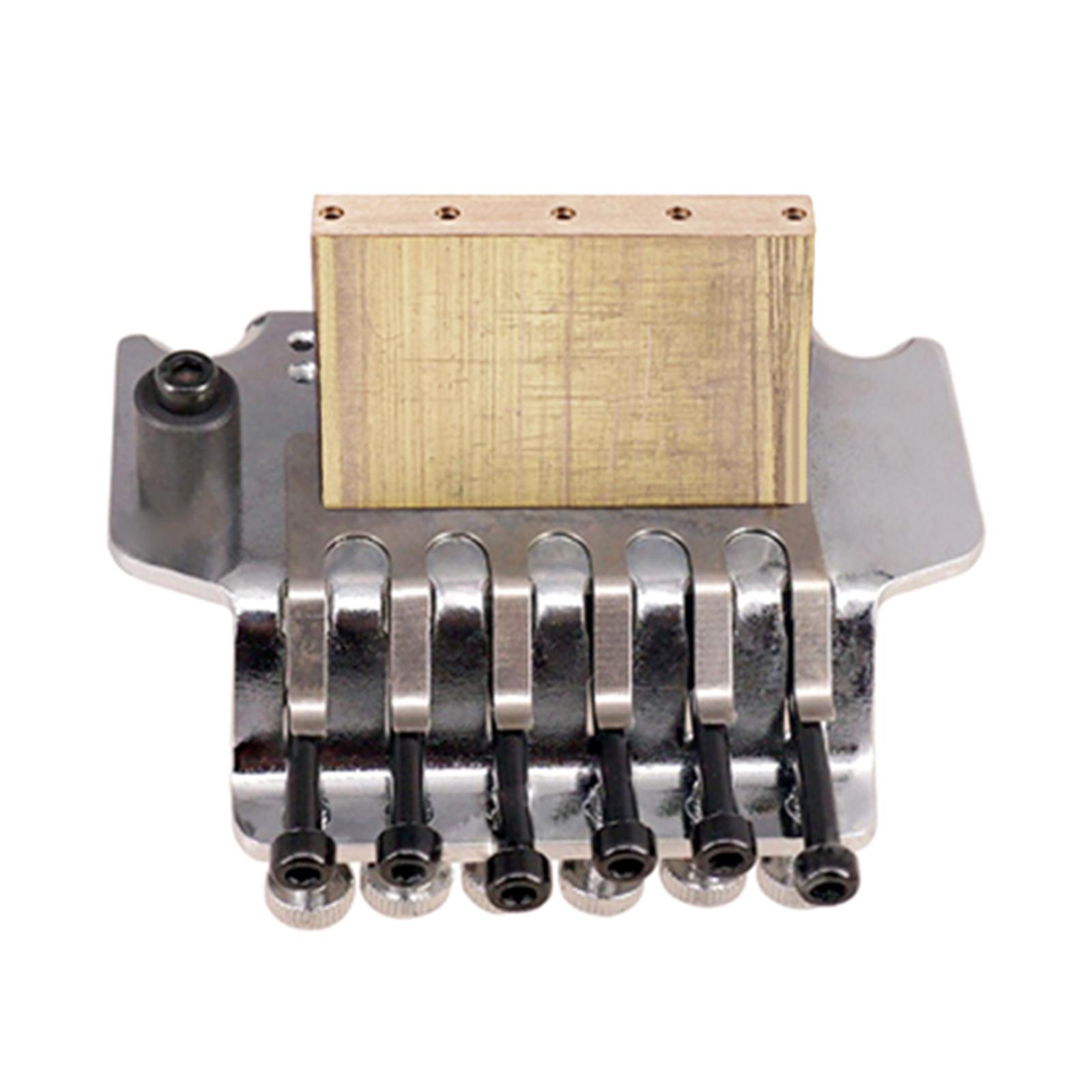 Hand-made Electric Guitar Tremolo System Bridge Brass Block