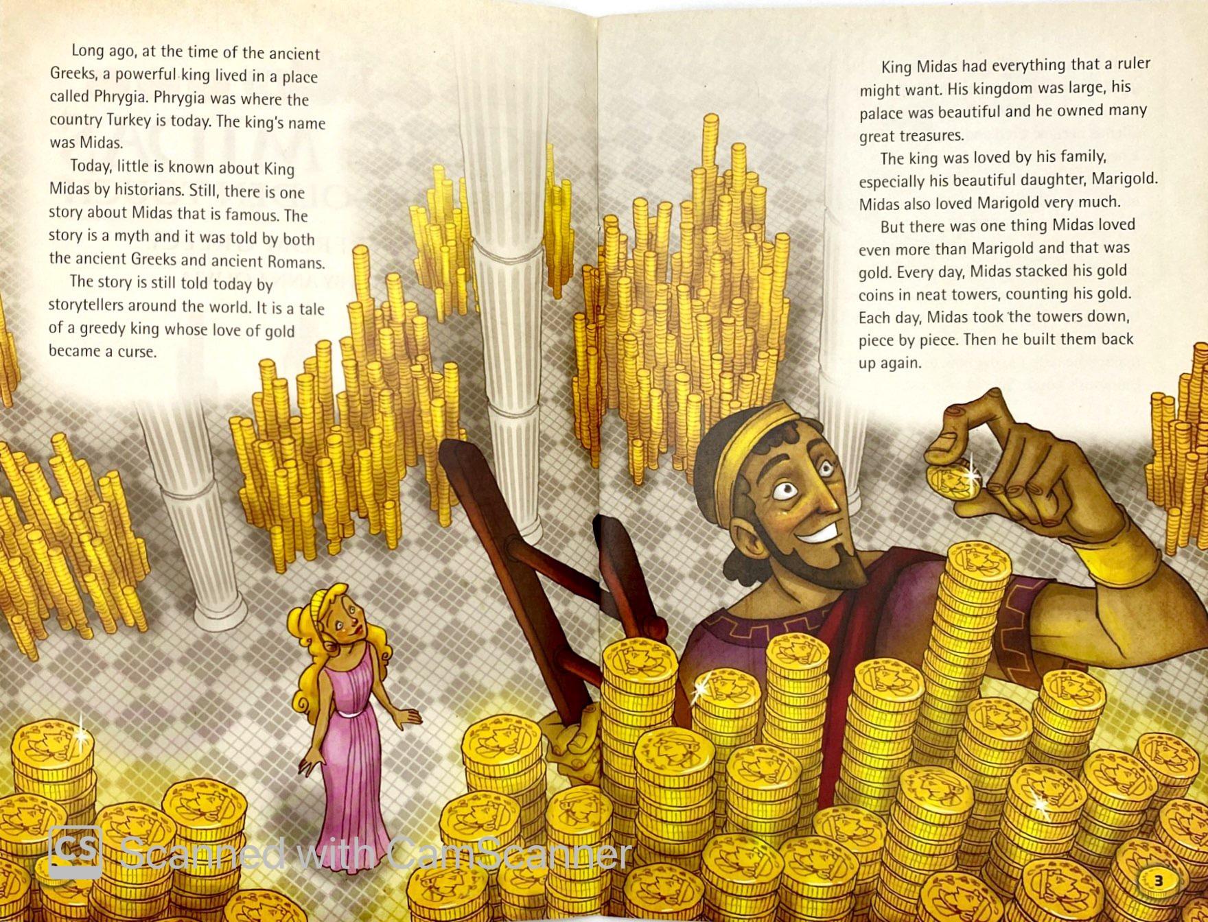 King Midas and his Golden Touch - Reader Level 6