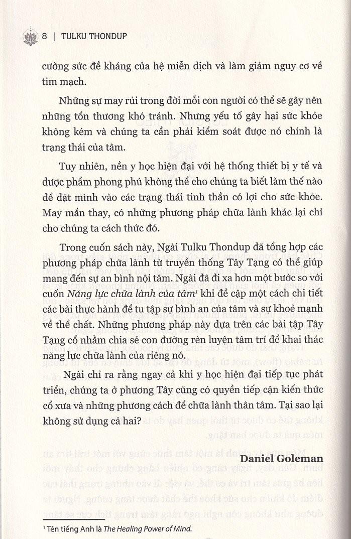 Sách Thiền Chữa Lành Thân Và Tâm (Tái Bản 2020)