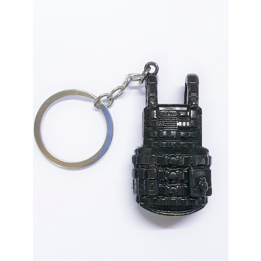 Móc Khóa PUBG :  Mẫu Áo Giáp Đen