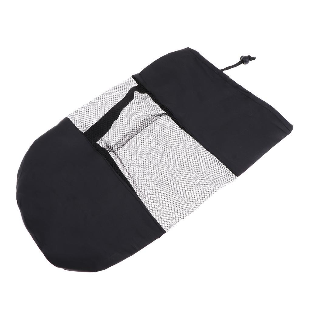 Pilates Pad Bag Yoga Shoulder Bag Mat Carrier Yoga Accessories Black