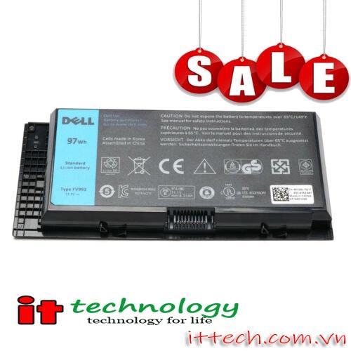 Pin Dùng Cho Laptop DELL Precision M4800  9 CELL - M4600 M4700 M4800 M6600 M6700 M6800