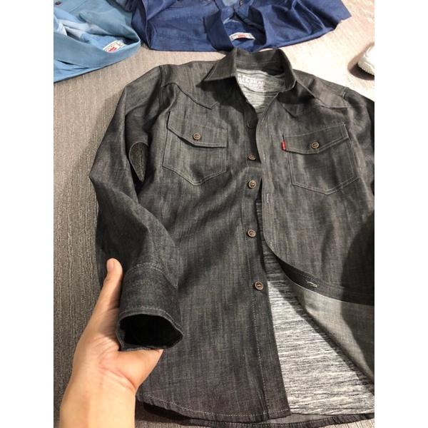 Áo sơ mi nam dài tay cao cấp giả jeans cực đẹp