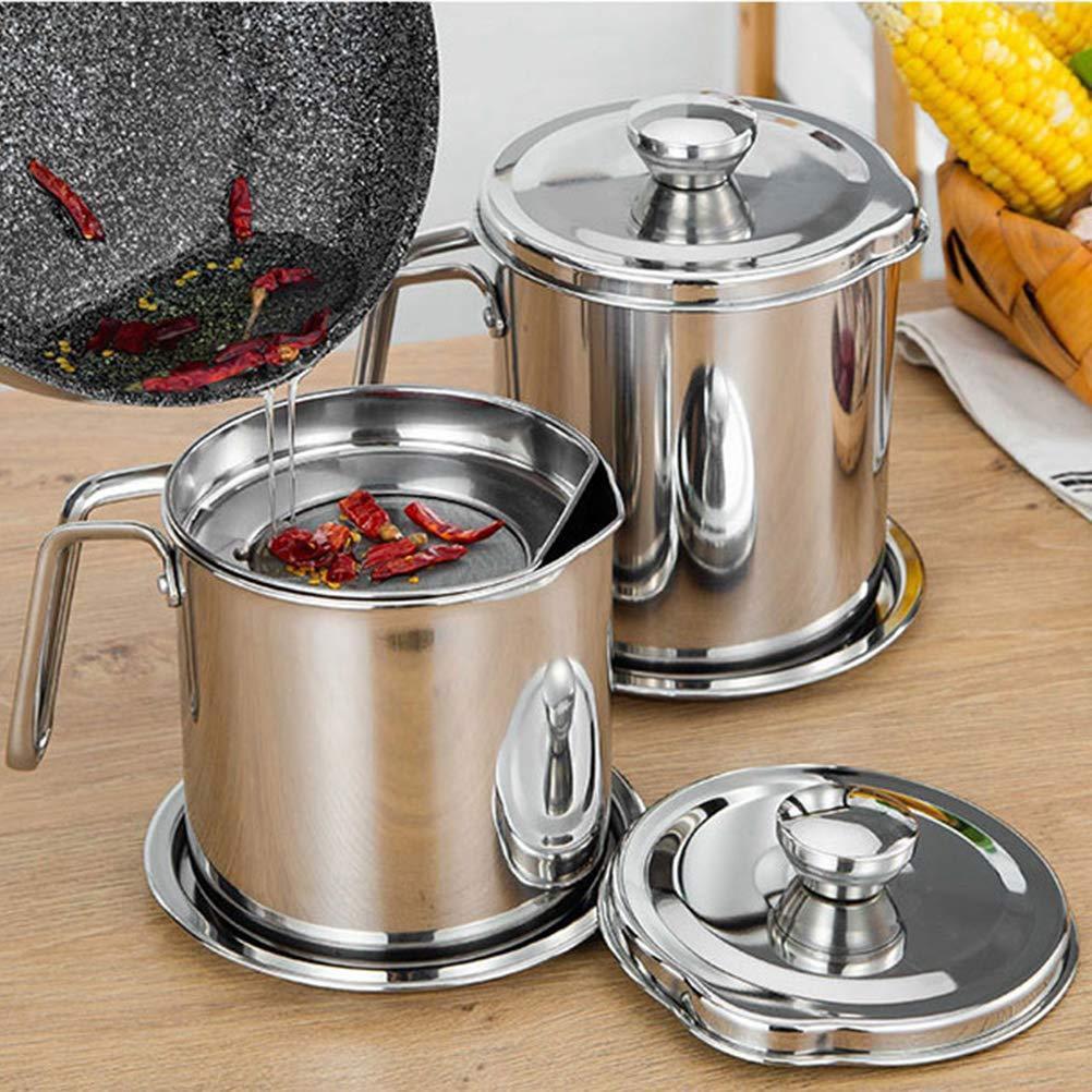 Bình đựng dầu nhà bếp inox 304 dung tích 1.6L - Gia dụng SG