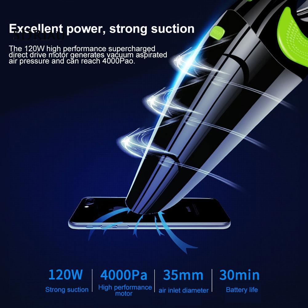 Máy Hút Bụi Cầm Tay Không Dây Có Thể Sạc Lại