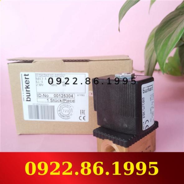 Van Đóng Cắt Burkert6013 Van Điện Từ Đồng Thau Hai 00125304 Hai Chiều 125304